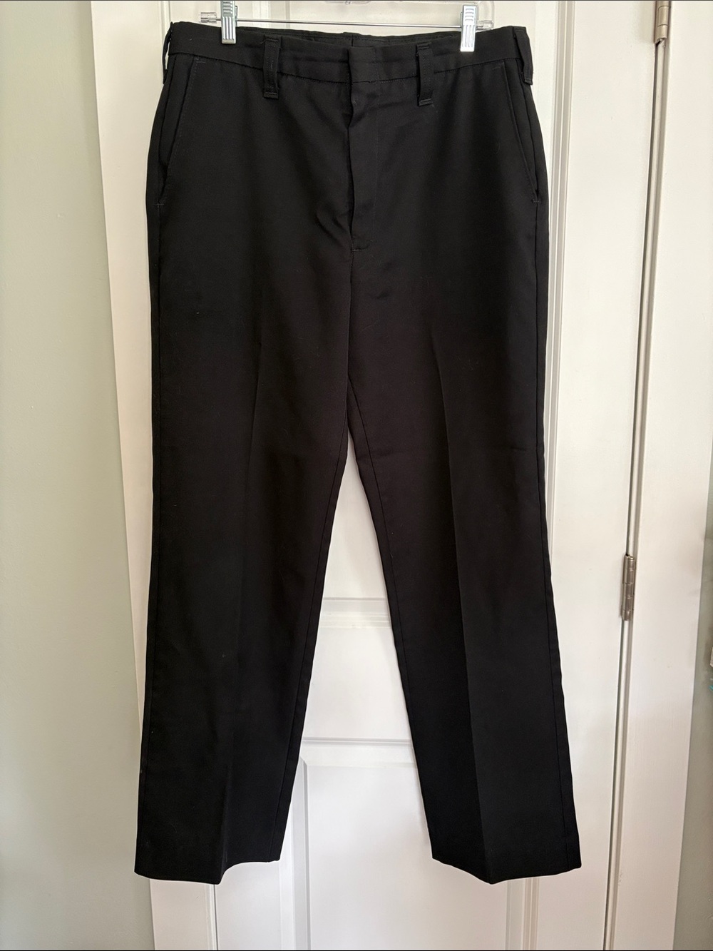 Horace Small Men's Vintage Black Dress Pants - Classic Straight Fit